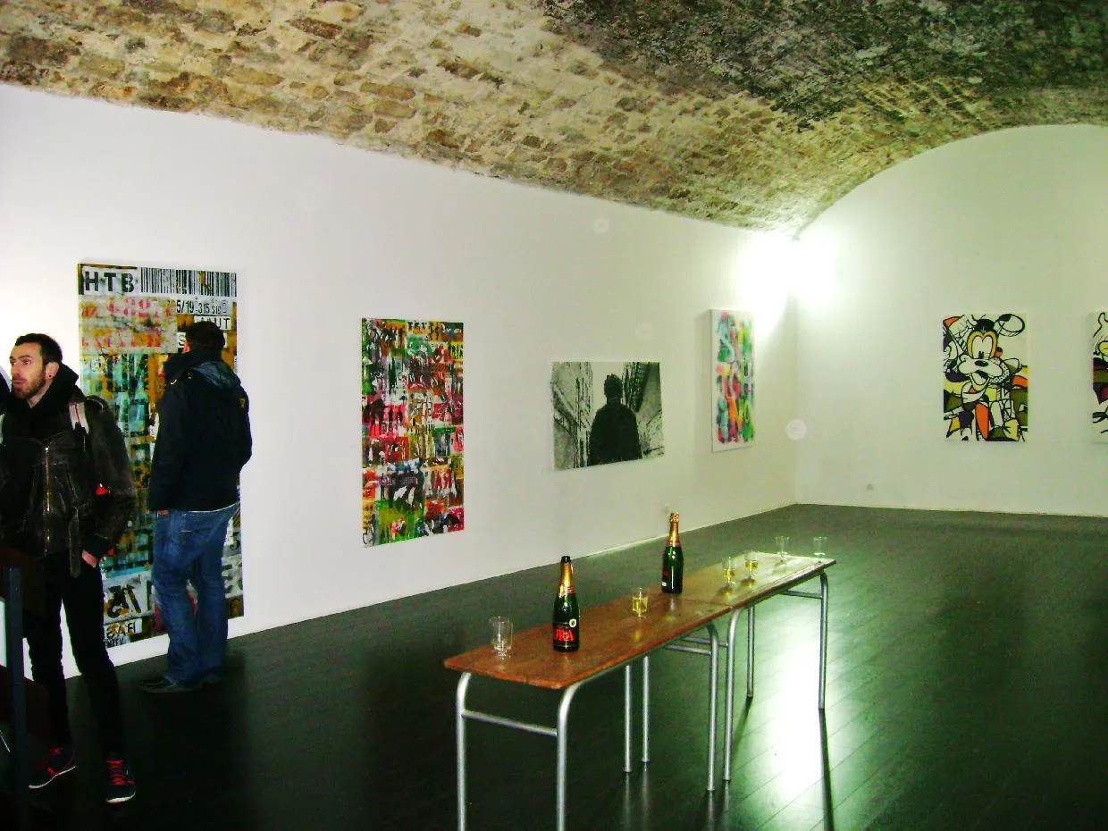 Exposition de groupe street art à la Galerie Omnibus de Besançon